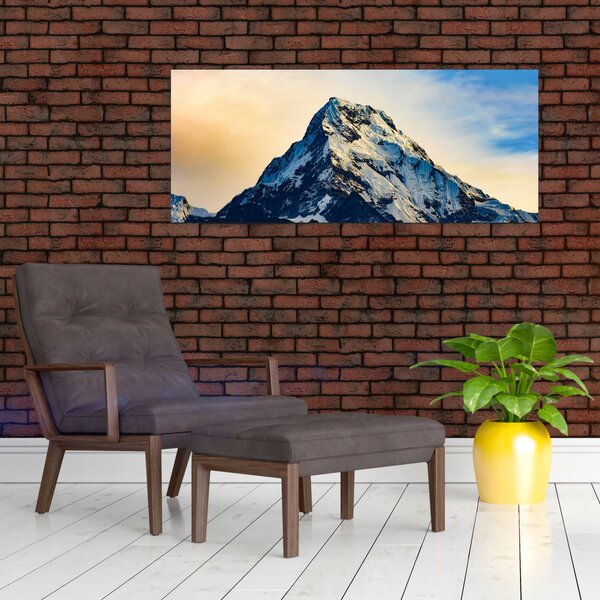 Tablou cu munții înzăpeziți, Nepal (120x50 cm)