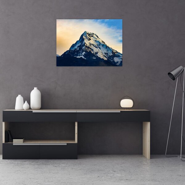 Tablou cu munții înzăpeziți, Nepal (70x50 cm)