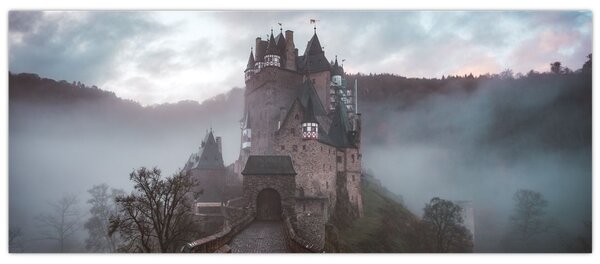 Tablou - Eltz Castle, Germania (120x50 cm)