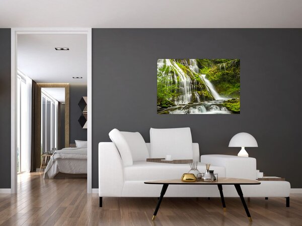 Tablou - Cascada, Wind River Valley (90x60 cm)