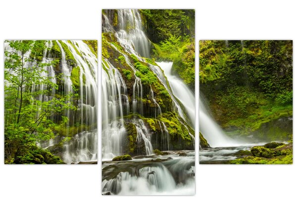 Tablou - Cascada, Wind River Valley (90x60 cm)