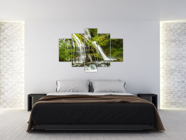 Tablou - Cascada, Wind River Valley (150x105 cm)