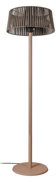 Radiator de terasă Pyravo, maro, 200 cm, aluminiu, IP44 - Lucande Lucande, Pyravo, Maro / Rugină, Metal, Modern