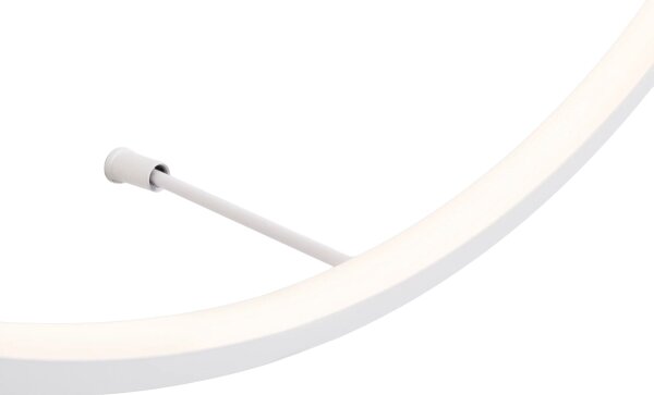 MAXLIGHT W0434 - Plafonieră LED pentru baie VISUAL LED/22W/230V 60 cm IP44 albă