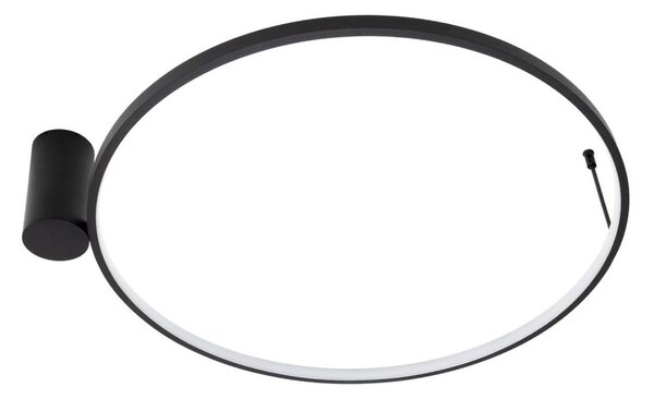 MAXLIGHT W0435 - Plafonieră LED pentru baie VISUAL LED/22W/230V 60 cm IP44 neagră