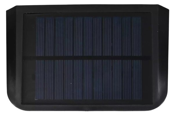 HÖFFTECH - Lampă solară LED de perete cu senzor, 5,5 V, 200 mAh, IP44