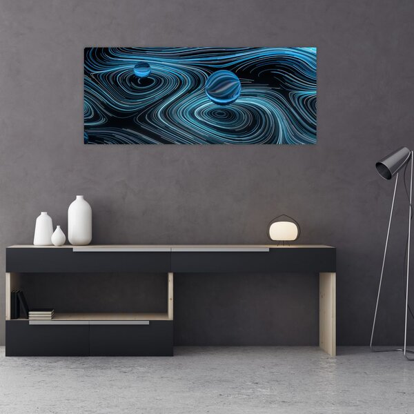 Tablou abstract (120x50 cm)