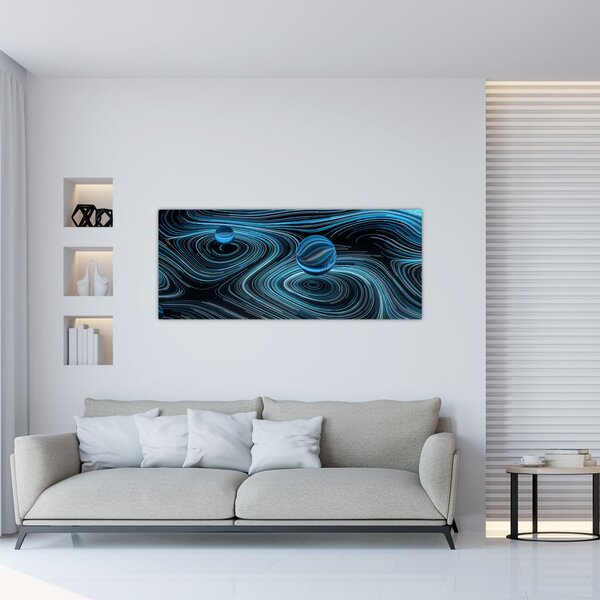 Tablou abstract (120x50 cm)
