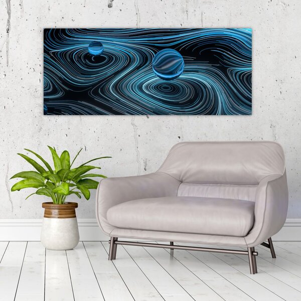 Tablou abstract (120x50 cm)