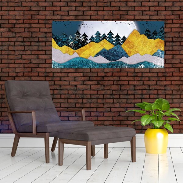 Tablou - Peisaj polar (120x50 cm)
