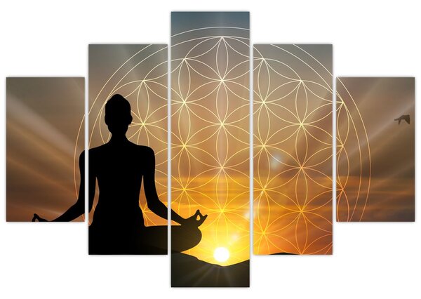 Tablou cu meditație (150x105 cm)