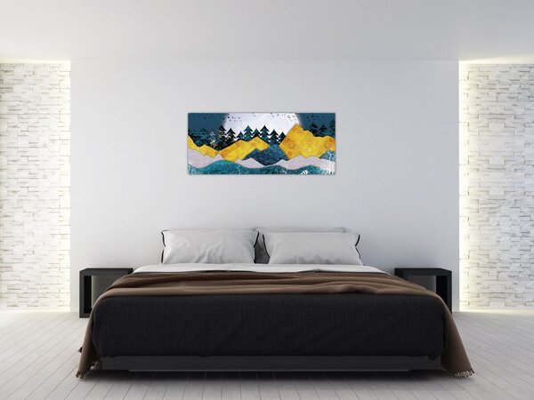 Tablou - Peisaj polar (120x50 cm)