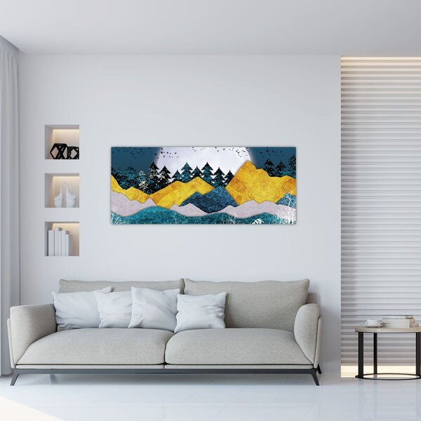 Tablou - Peisaj polar (120x50 cm)