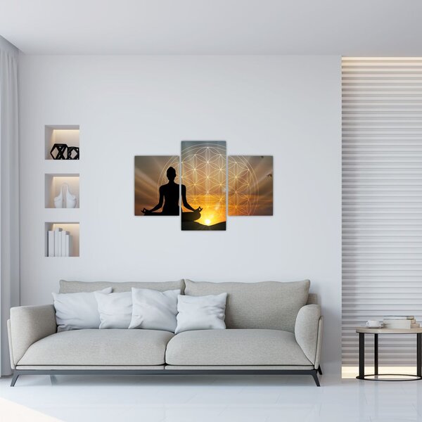 Tablou cu meditație (90x60 cm)