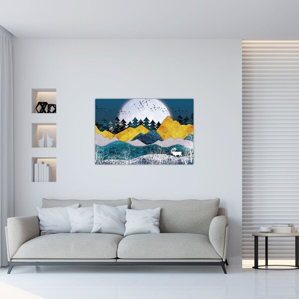 Tablou - Peisaj polar (90x60 cm)
