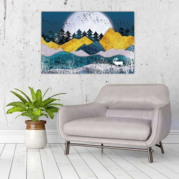 Tablou - Peisaj polar (90x60 cm)