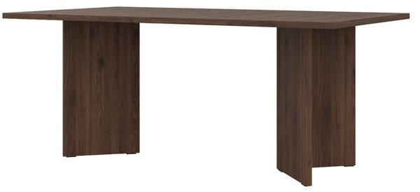 Masă de dining extensibilă Form, nuc okapi
