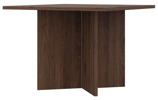 Masă de dining extensibilă Form, nuc okapi