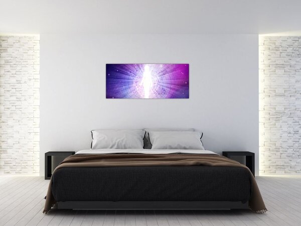 Tablou abstract - Femeie (120x50 cm)