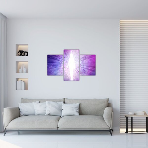 Tablou abstract - Femeie (90x60 cm)