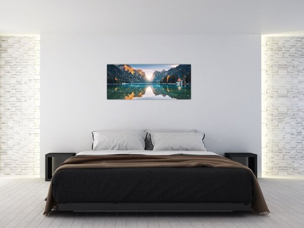 Tablou - Lacul montan (120x50 cm)