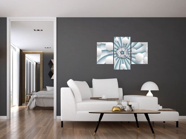 Tablou abstracției artistice (90x60 cm)