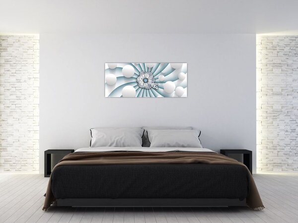 Tablou abstracției artistice (120x50 cm)