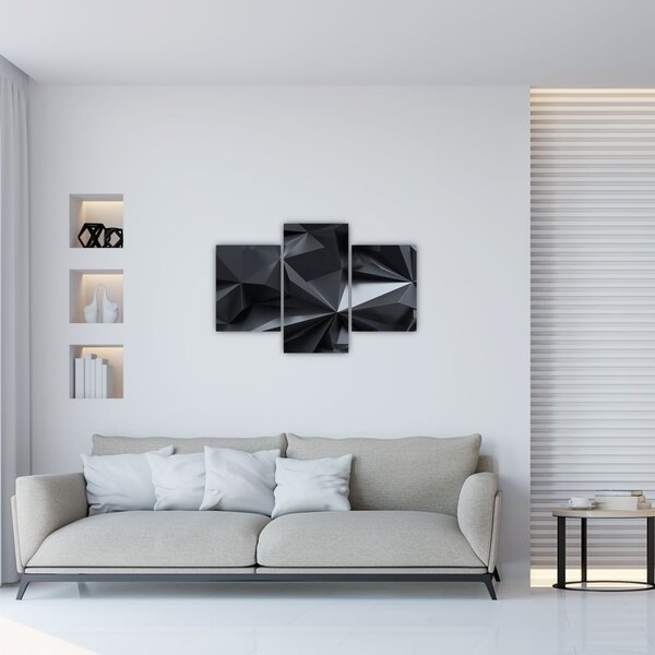Tablou - Abstracție geometrică (90x60 cm)