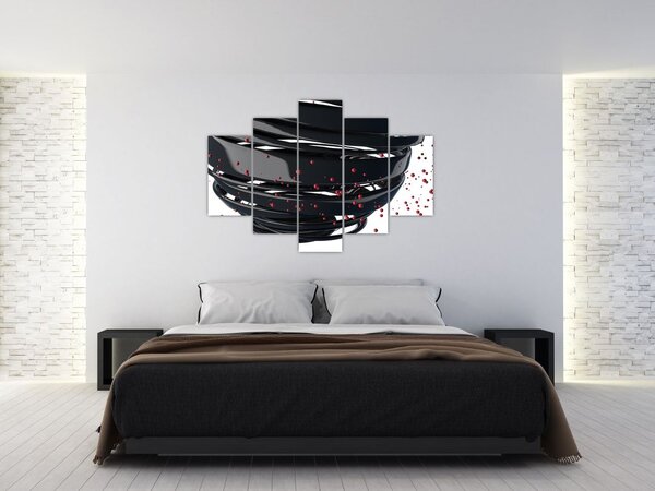 Tablou - Abstracției de glob pământen (150x105 cm)