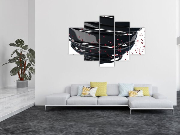 Tablou - Abstracției de glob pământen (150x105 cm)