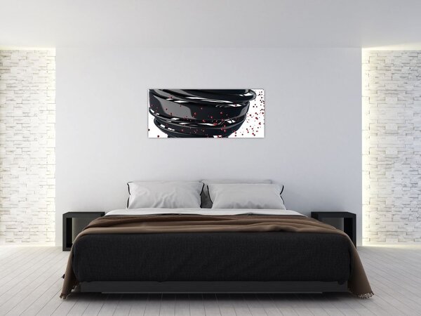 Tablou - Abstracției de glob pământen (120x50 cm)