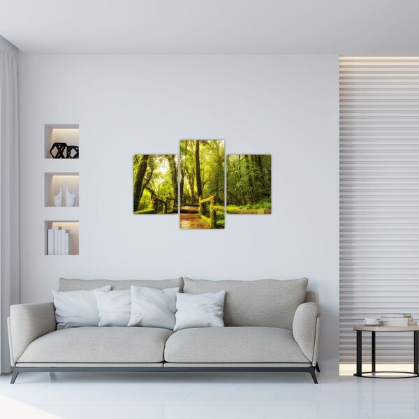 Tablou junglei cu mușchi (90x60 cm)