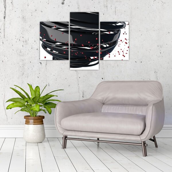 Tablou - Abstracției de glob pământen (90x60 cm)
