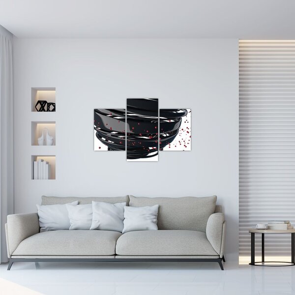 Tablou - Abstracției de glob pământen (90x60 cm)