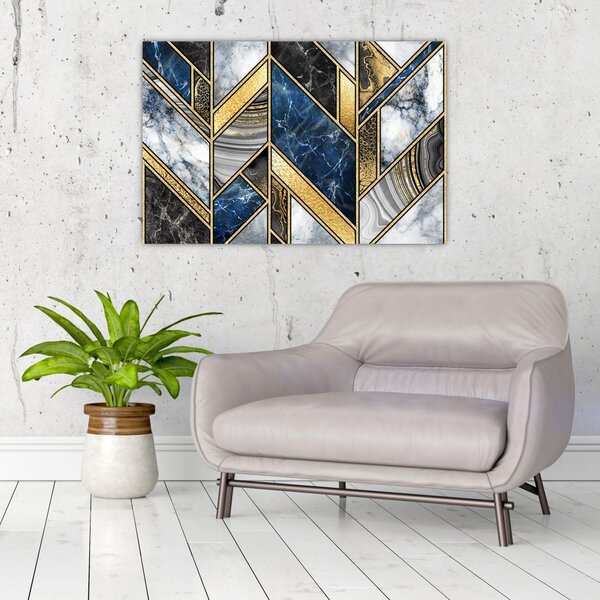 Tablou abstracției artistice (90x60 cm)