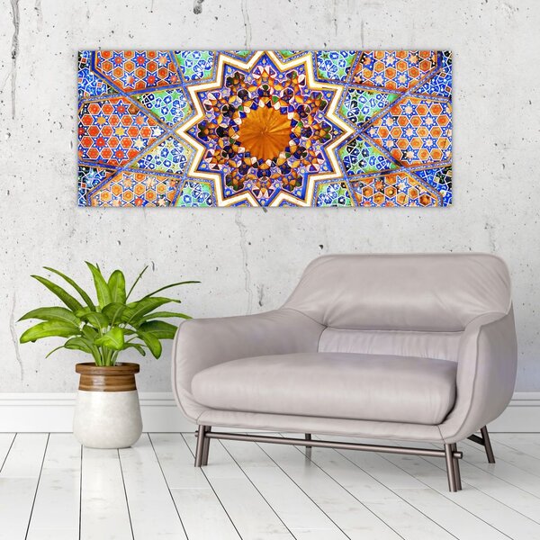 Tablou cu mozaic (120x50 cm)