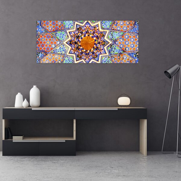 Tablou cu mozaic (120x50 cm)
