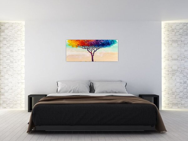 Tablou cu pom pictat (120x50 cm)