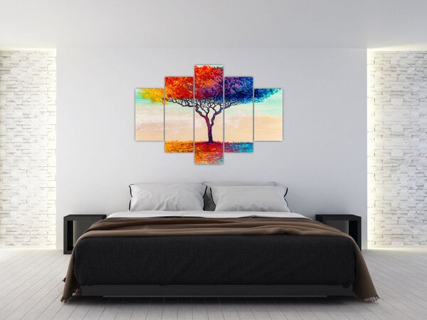 Tablou cu pom pictat (150x105 cm)