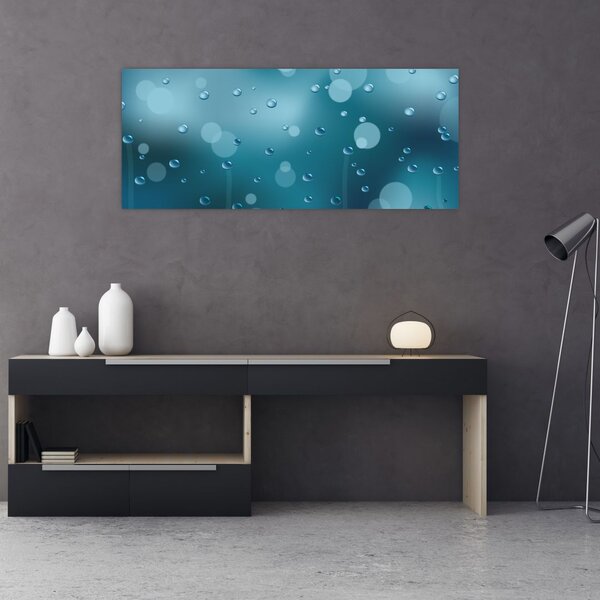 Tablou cu picături (120x50 cm)