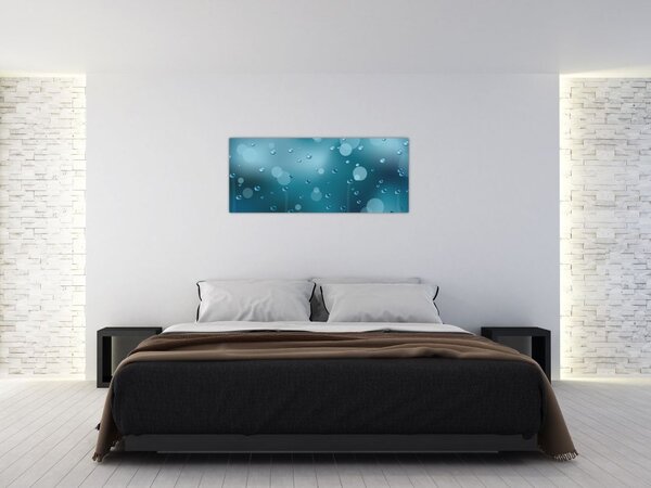 Tablou cu picături (120x50 cm)