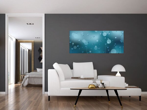 Tablou cu picături (120x50 cm)