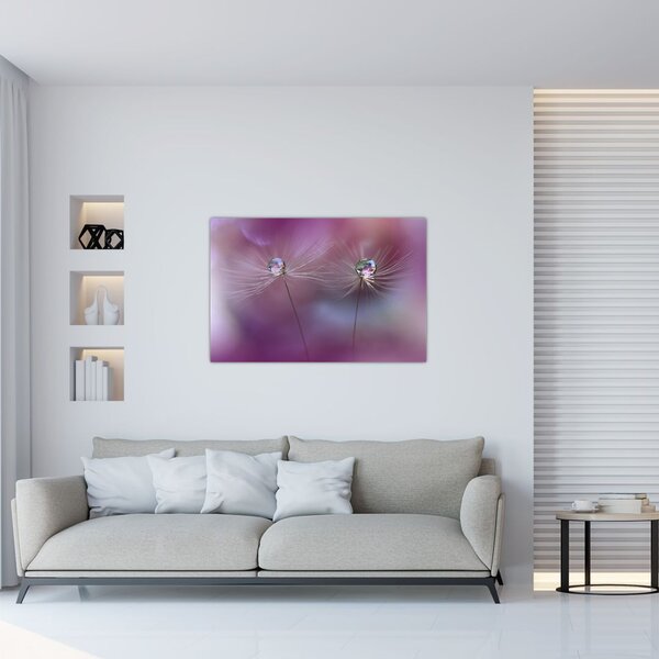 Tablou cu picături pe puf (90x60 cm)