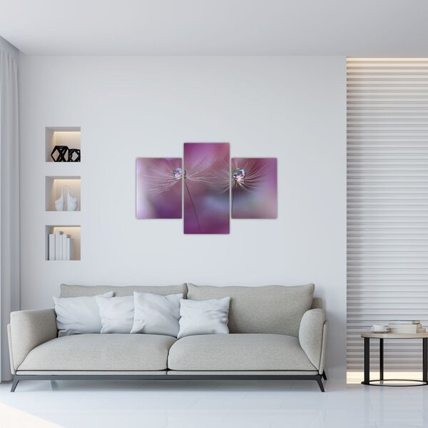 Tablou cu picături pe puf (90x60 cm)