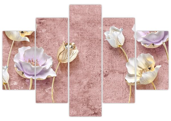 Tablou cu flori (150x105 cm)