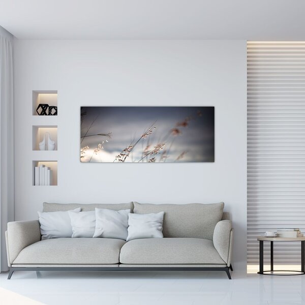 Tablou -Flori de luncă (120x50 cm)