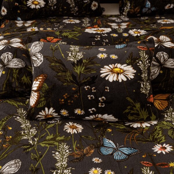 Lenjerie de pat microplus MEADOW BUTTERFLY colorata Dimensiune lenjerie de pat: 70 x 90 cm | 140 x 200 cm