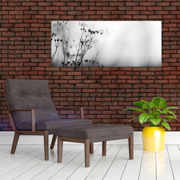 Tablou - Detailu florior de luncă (120x50 cm)