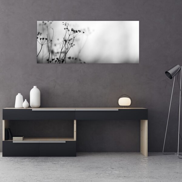 Tablou - Detailu florior de luncă (120x50 cm)
