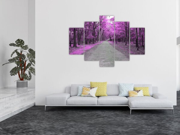 Tablou - drum prin parc (150x105 cm)